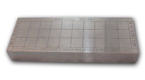 ASTM-127 30 FBH Resolution Block - Aluminum
