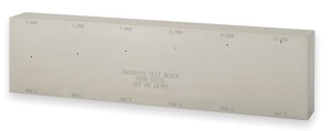Phased Array NAVSHIPS Test Block - Steel 1018
