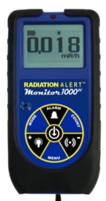 SE Radiation Alert Monitor 1000EC w/ mR/hr, uSv/hr & CPM Scale