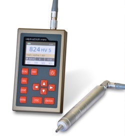 Portable UCI Hardness Tester alphaDUR Mini - Probe not Included